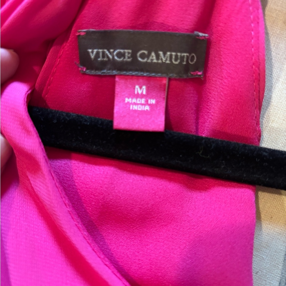 Vince Camuto Vibrant Pink Sleeveless Jumpsuit - Picture 7 of 7